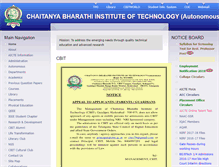 Tablet Screenshot of csealumni.cbit.ac.in